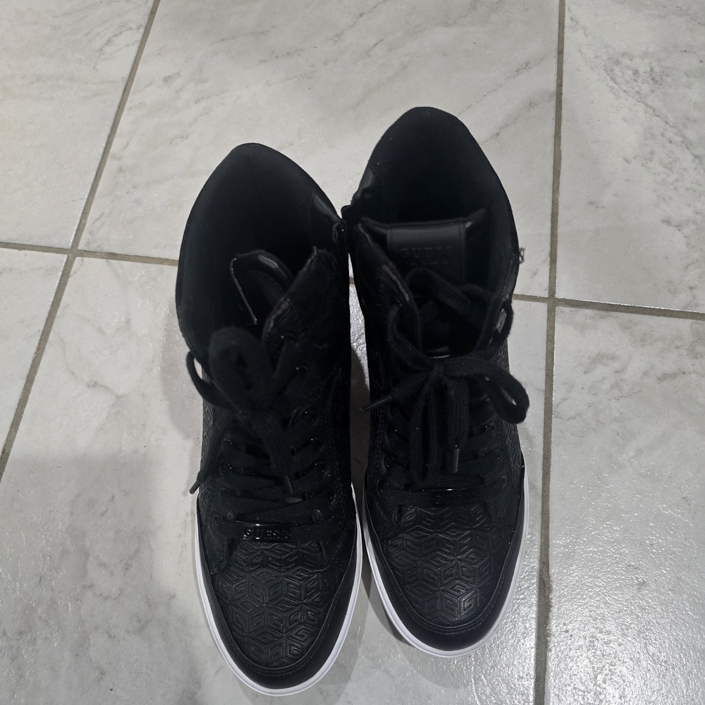 G by Guess Black Ankle Boots